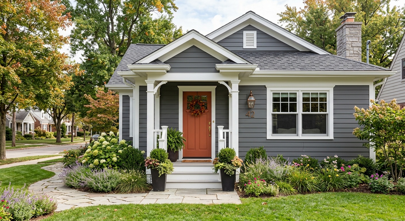 Exterior house painting