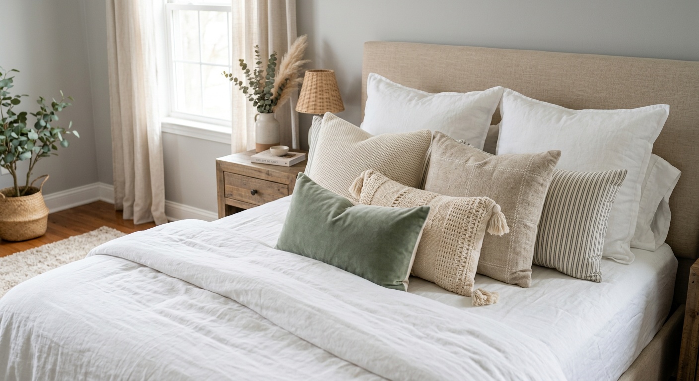 Cozy bedroom decor